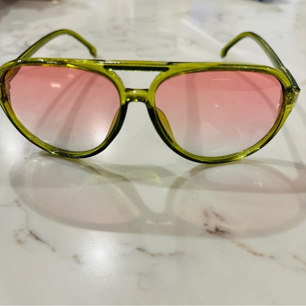 Green and Pink Sunglasses